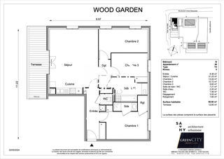  Appartement � vendre 4 pi�ces 91 m�