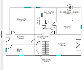  Maison � vendre 3 pi�ces 83 m�