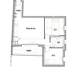  Appartement � vendre 3 pi�ces 62 m�