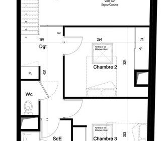  Appartement � vendre 4 pi�ces 85 m�