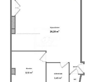  Appartement � vendre 2 pi�ces 39 m�