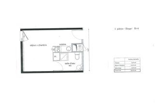 Appartement � vendre 1 pi�ce 22 m�