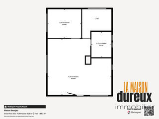  Maison � vendre 2 pi�ces 59 m�