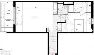  Appartement � vendre 2 pi�ces 56 m�