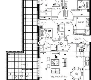  Appartement � vendre 3 pi�ces 86 m�