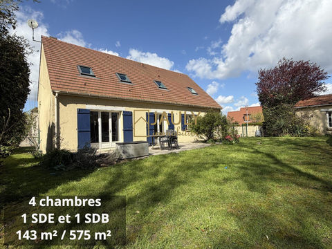   Charmant pavillon 143 m� - 4 Chambres - Terrain 575 m� Maison - 6 pi�ce(s) - 143 m�