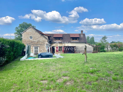   Maison ancienne de 130m2, 4 chambres- beau terrain de 1283m2 Maison - 6 pi�ce(s) - 130 m�