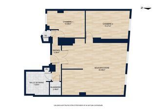  Appartement � vendre 3 pi�ces 82 m�