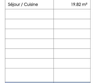  Appartement � vendre 1 pi�ce 25 m�