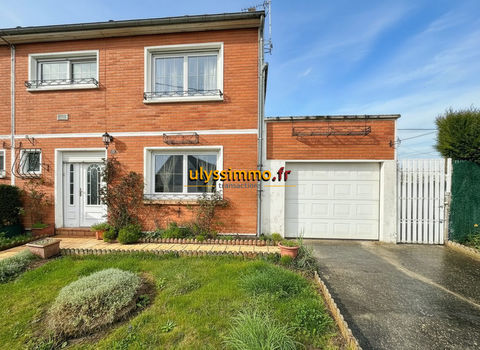   maison de trois chambres avec garage et jardin Maison - 6 pi�ce(s) - 110 m�