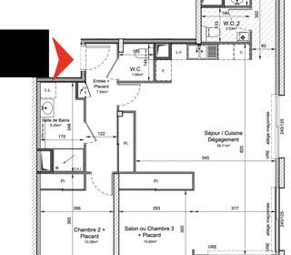  Appartement � vendre 4 pi�ces 92 m�