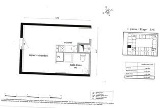  Appartement � vendre 1 pi�ce 22 m�