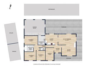  Maison � vendre 6 pi�ces 129 m�