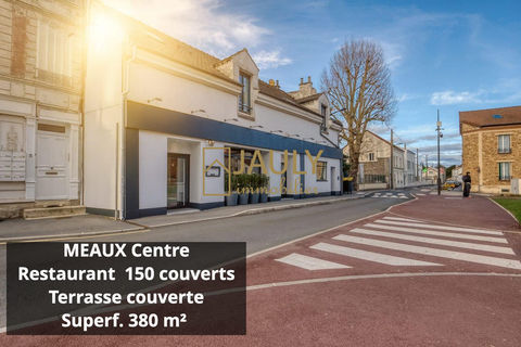 Restaurant avec Terrasse 382 m&sup2; - Centre Meaux 300000 77100 Meaux