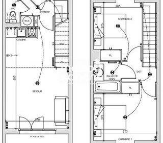  Maison � vendre 3 pi�ces 52 m�