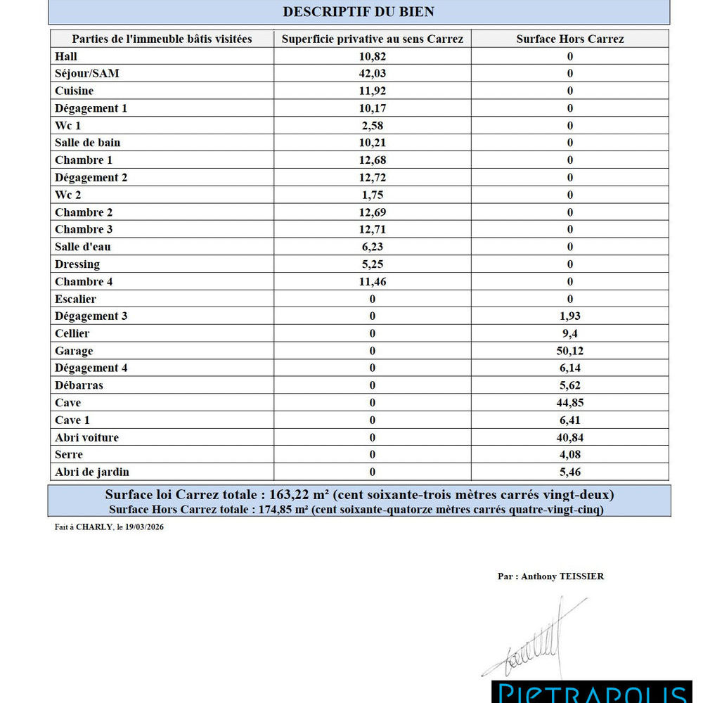 � vendre  Maison Charly (69390)