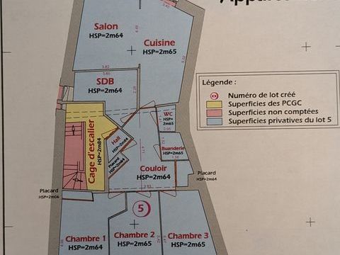   Appartement T4 avec garage Appartement - 107 m�