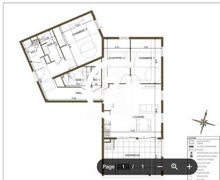  Appartement � vendre 4 pi�ces 88 m�