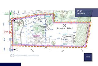  Terrain � vendre 532 m�
