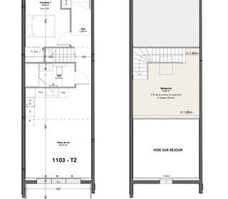  Appartement � vendre 3 pi�ces 59 m�