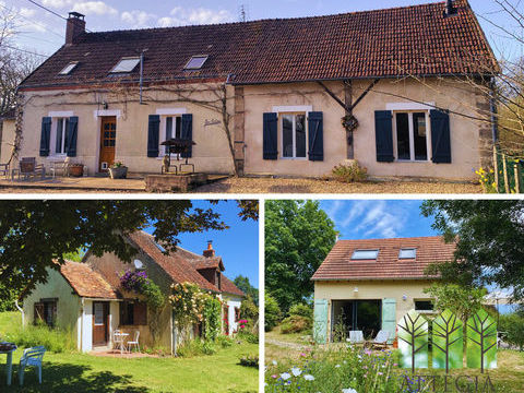   Propri�t� Exceptionnelle avec 3 Maisons, G�tes Rentables et ? Maison - 13 pi�ce(s) - 285 m�