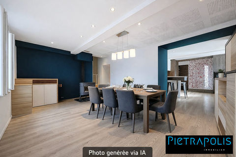   Maison familliale - 4 chambres - tr�s bon �tat - cour int�rie Maison - 5 pi�ce(s) - 185 m�