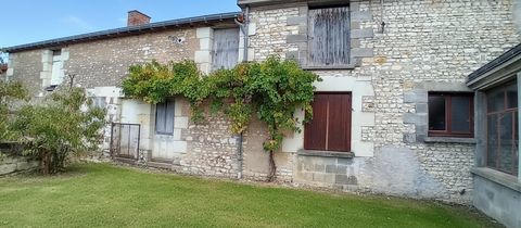   Maison en pierre avec beaux volumes et potentiel d'�volution Maison - 4 pi�ce(s) - 83 m�