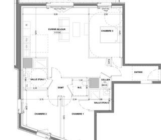  Appartement � vendre 4 pi�ces 85 m�