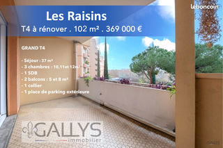  Appartement � vendre 5 pi�ces 102 m�