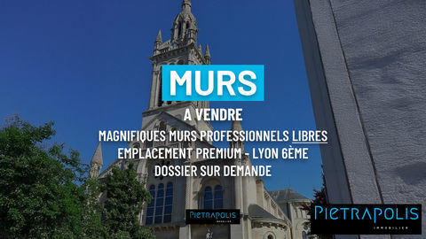 A vendre MURS LIBRE 780000 69006 Lyon