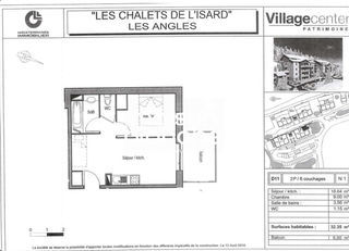  Appartement � vendre 2 pi�ces 32 m�