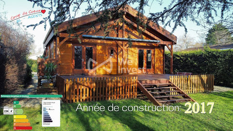   Superbe chalet 2 chambres, au bord de l'eau, dans un domaine pri Maison - 3 pi�ce(s) - 62 m�