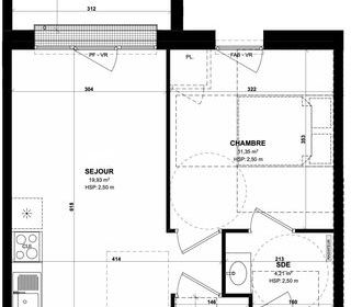  Appartement � vendre 2 pi�ces 37 m�