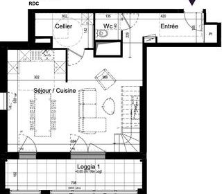  Appartement � vendre 4 pi�ces 89 m�