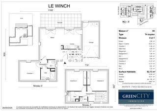  Maison � vendre 4 pi�ces 93 m�