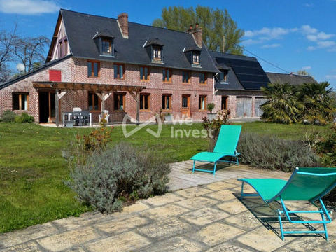   Ancien corps de ferme en bord de Seine. Maison - 8 pi�ce(s) - 205 m�