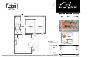  Appartement � vendre 3 pi�ces 63 m�