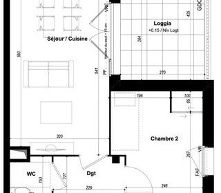  Appartement � vendre 3 pi�ces 1 m�