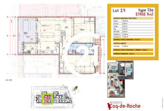  Appartement � louer 3 pi�ces 70 m�