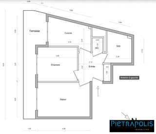  Appartement � vendre 2 pi�ces 46 m�