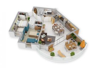  Appartement � vendre 4 pi�ces 77 m�