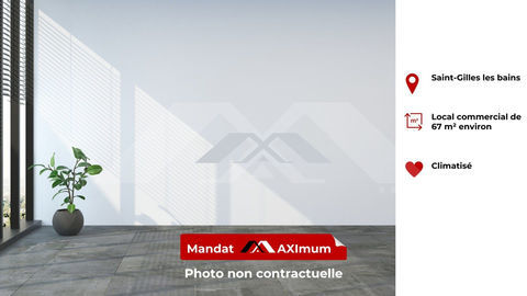 Local 67 m&sup2; Saint Gilles 1608 97434 Saint-paul