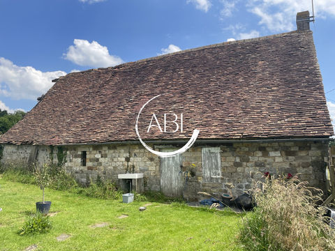   En campagne, long�re de 100 m� � r�nover avec garage Maison - 3 pi�ce(s) - 100 m�