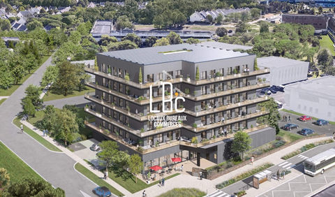 Saint Herblain - Plateau de bureaux 360 m&sup2; &agrave; vendre en VEFA 1192556 44800 Saint-herblain