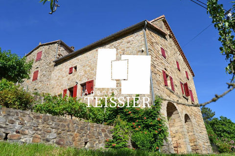   Sud Ard�che : 07140 Les Vans Mas de caract�re avec vue dominan Maison - 11 pi�ce(s) - 230 m�