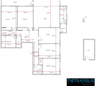  Appartement � vendre 5 pi�ces 112 m�