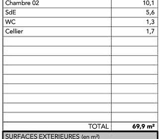  Appartement � vendre 3 pi�ces 70 m�