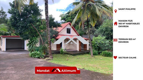   MAISON F6 160 M� SAINT PHILIPPE Maison - 5 pi�ce(s) - 160 m�