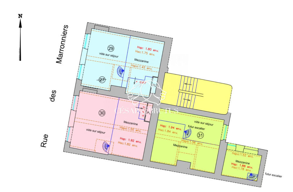 � vendre  Appartement Lyon 2