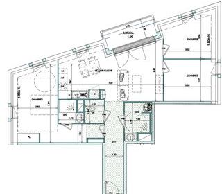  Appartement � vendre 4 pi�ces 81 m�